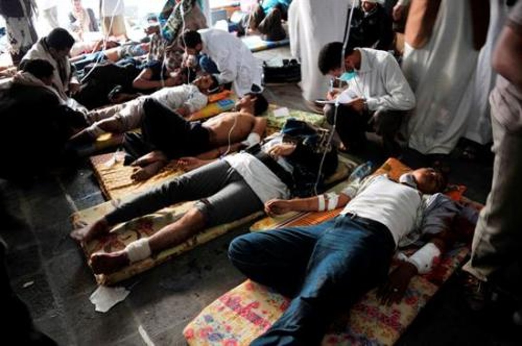 Imagen Deja 5 muertos y 22 heridos ataque contra un mercado de Yemen