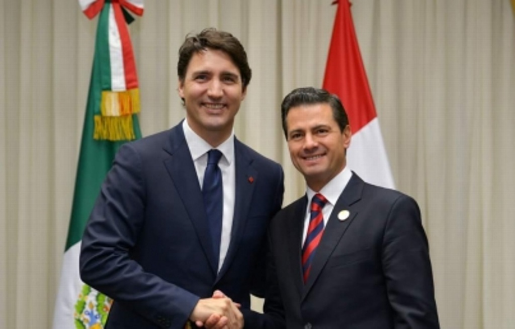 Imagen Peña y Trudeau hablan por teléfono sobre renegociación del TLCAN 