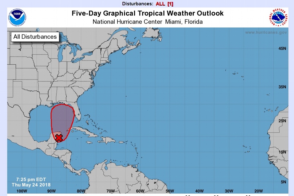 Imagen Disturbio 90L, con 90% de probabilidad de convertirse a ciclón tropical en cinco días: Meteorólogo 