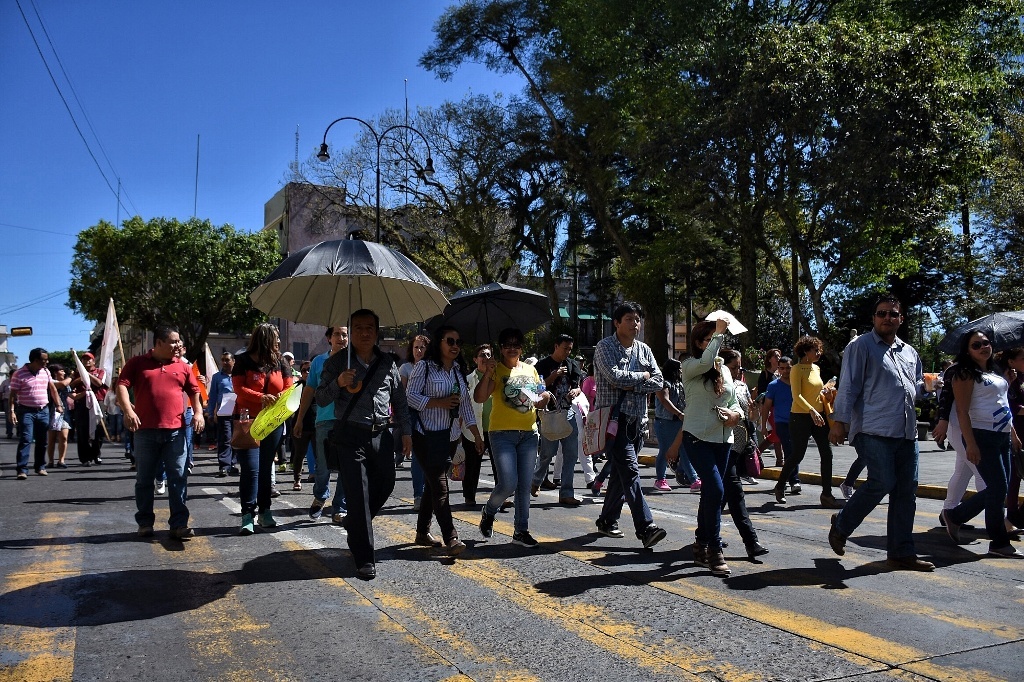 Imagen CNTE reinstalará plantón en centro histórico de Oaxaca 