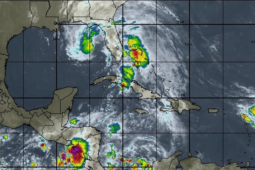 Imagen Se fortalece tormenta Alberto en el Golfo de México