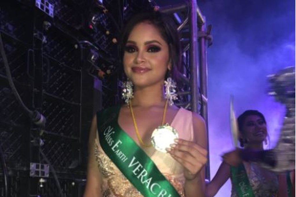 Imagen Gana Veracruz Medalla de Oro en Miss Earth México 2018