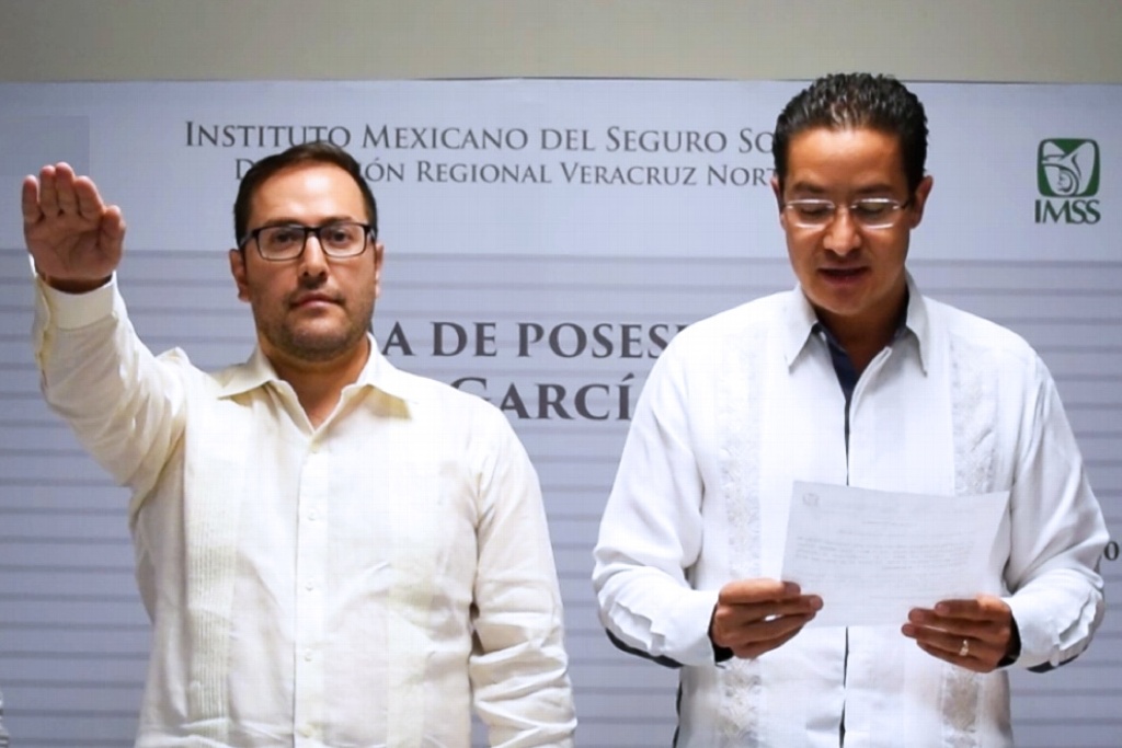 Imagen Israel García Íñiguez, nuevo delegado del IMSS Veracruz norte