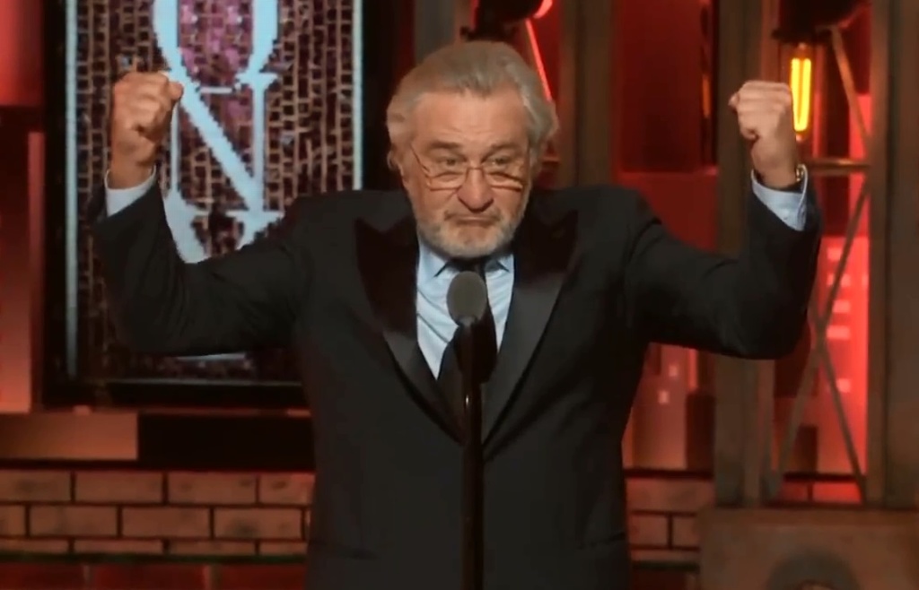 Imagen ¡Jódete Trump!, expresa Robert de Niro en los Premios Tony (+Vídeo)