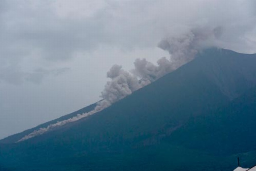 Imagen Volcán de Fuego en Guatemala registra aumento en actividad explosiva