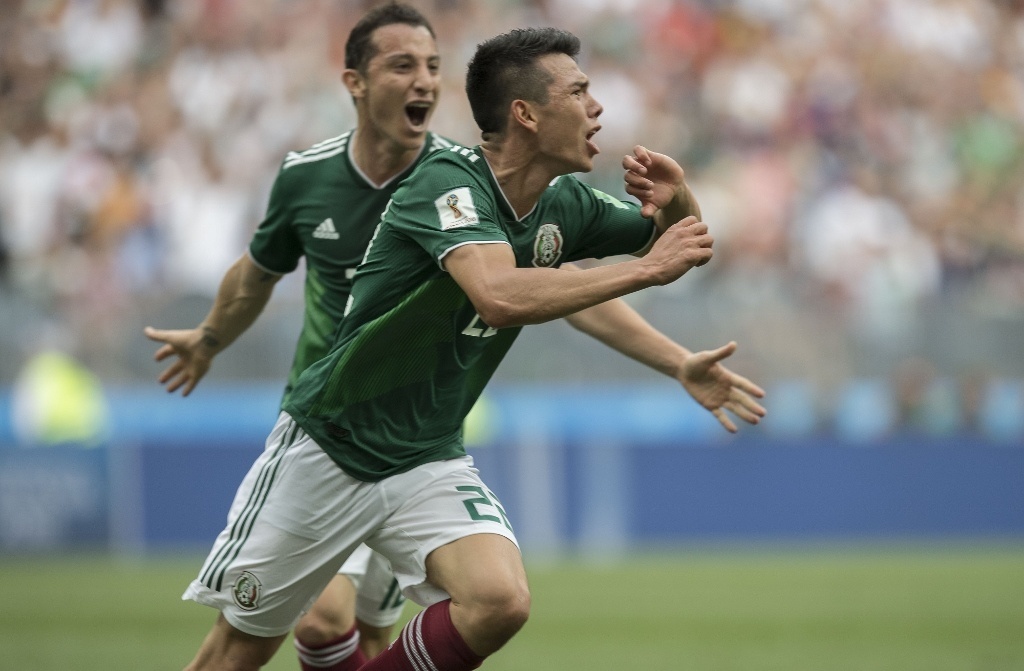 Imagen ¡El gol del 'Chucky' en el debut mexicano en Rusia 2018!