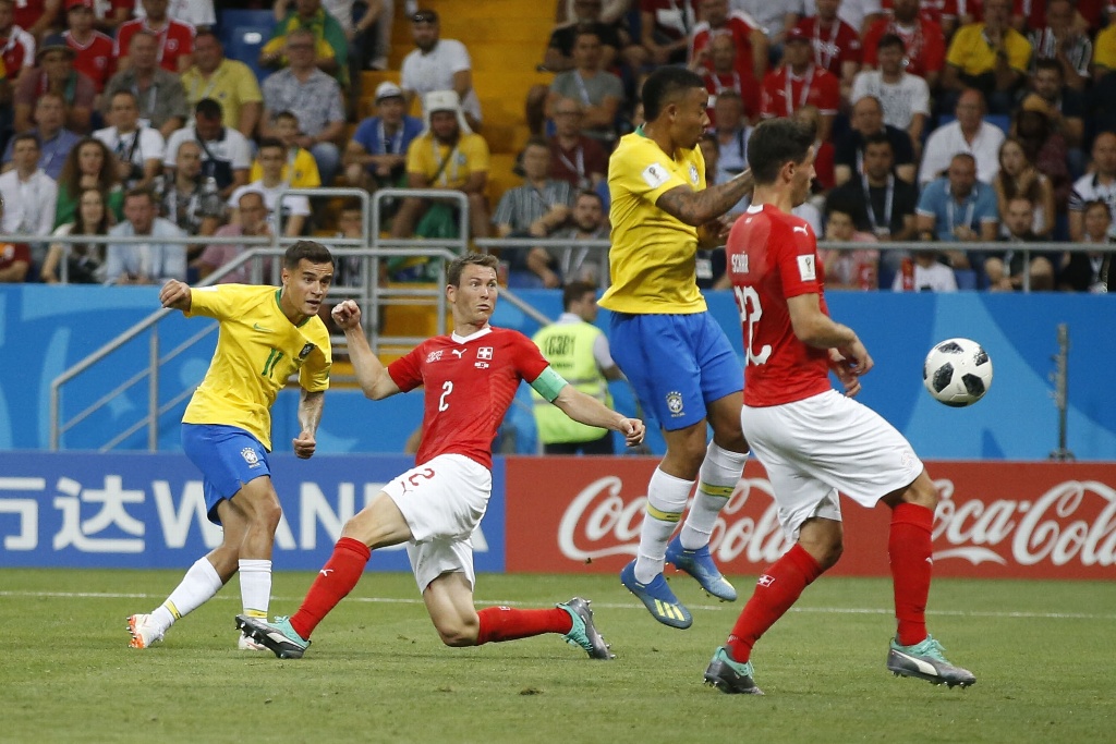 Imagen Brasil inicia empatando con Suiza en el Mundial de Rusia 2018