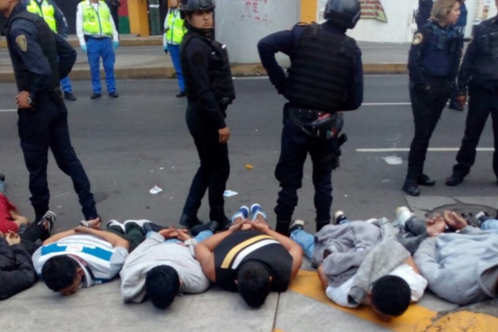 Imagen Tres muertos y 24 detenidos tras balacera en Iztapalapa 