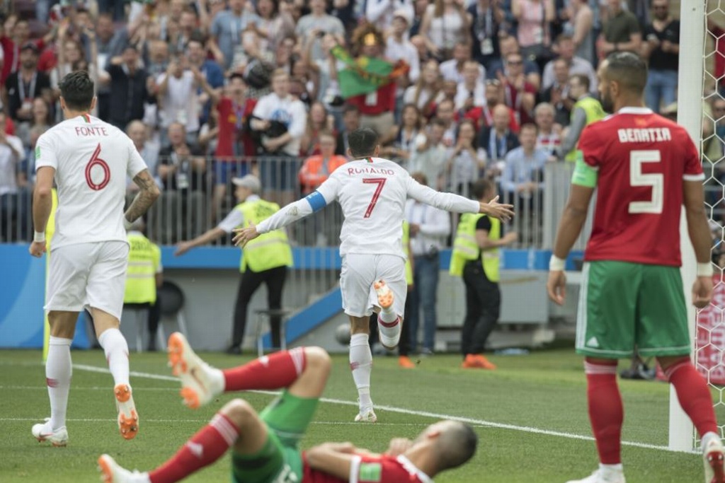 Imagen ¡Cristiano da triunfo a Portugal sobre Marruecos!