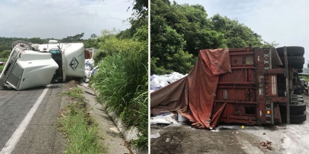Imagen  Reportan accidente y cierre parcial sobre carretera Xalapa-Veracruz, a la altura de Tamarindo