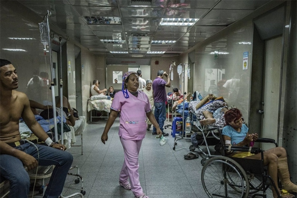 Imagen Enfermeras venezolanas van a huelga por 