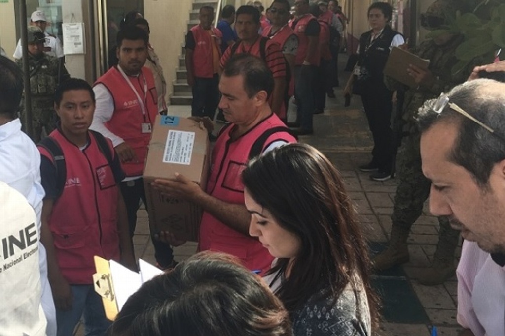 Imagen Este lunes inicia la entrega de paquetes electorales en Veracruz: INE