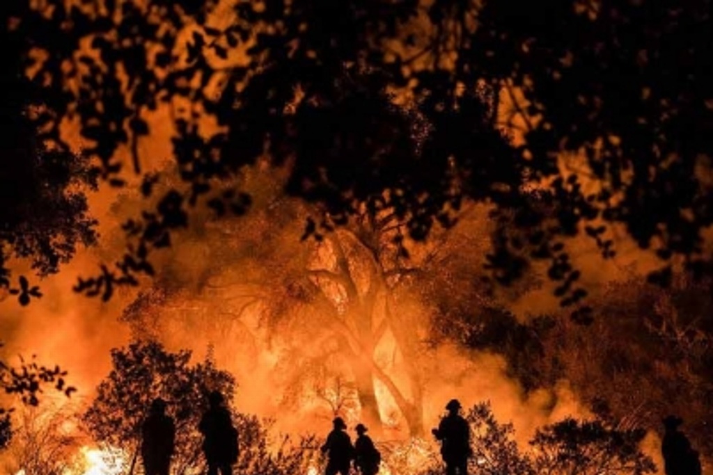 Imagen Evacuan a cientos de personas por incendios forestales en California