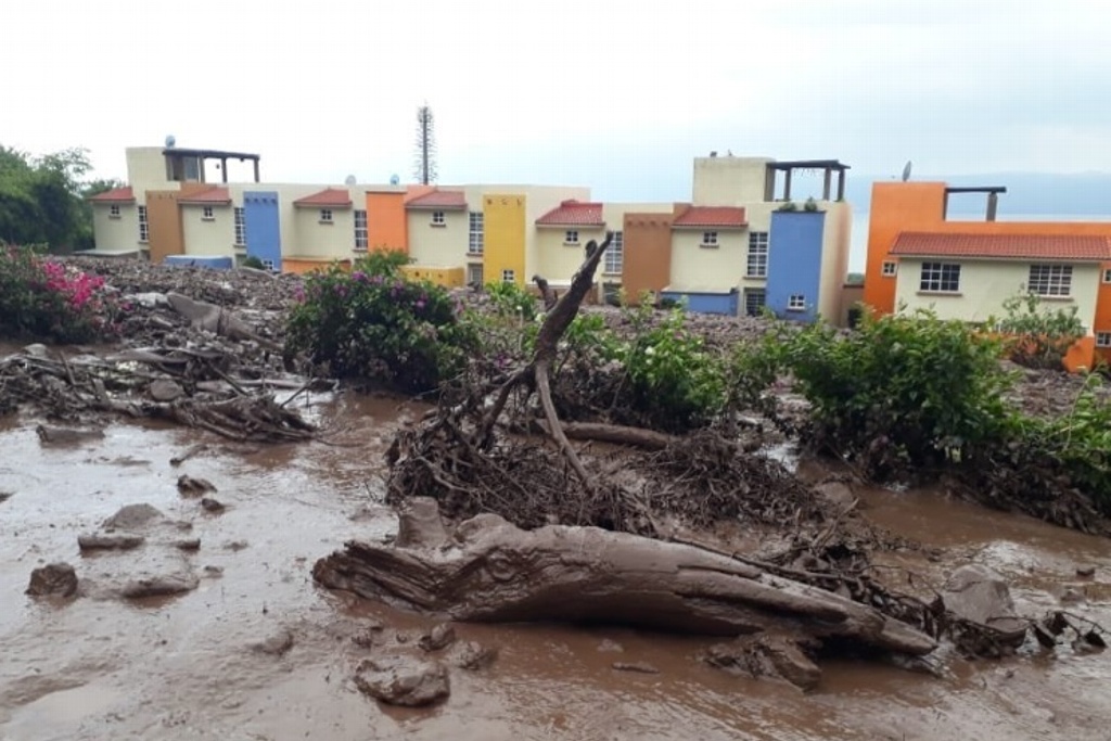 Imagen Activan Plan DN-III-E por desborde de río y deslave en Jocotepec, Jalisco 
