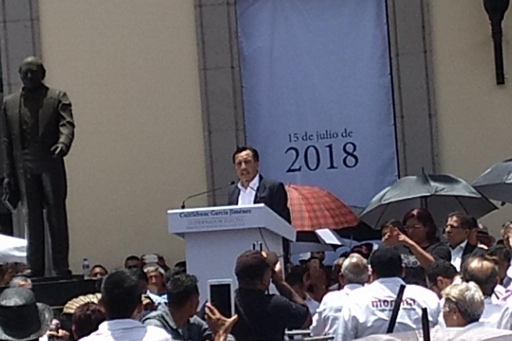 Imagen Transición de gobierno se llevará en paz: Cuitláhuac García