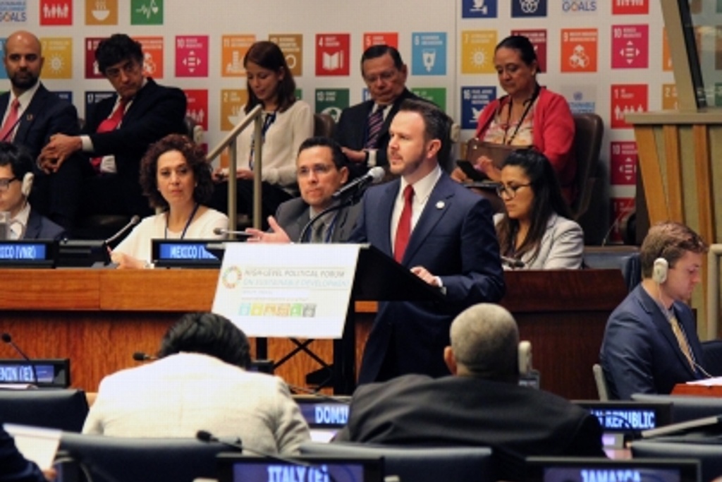 Imagen Anuncia México ante ONU que concluirá este año plan para agenda 2030