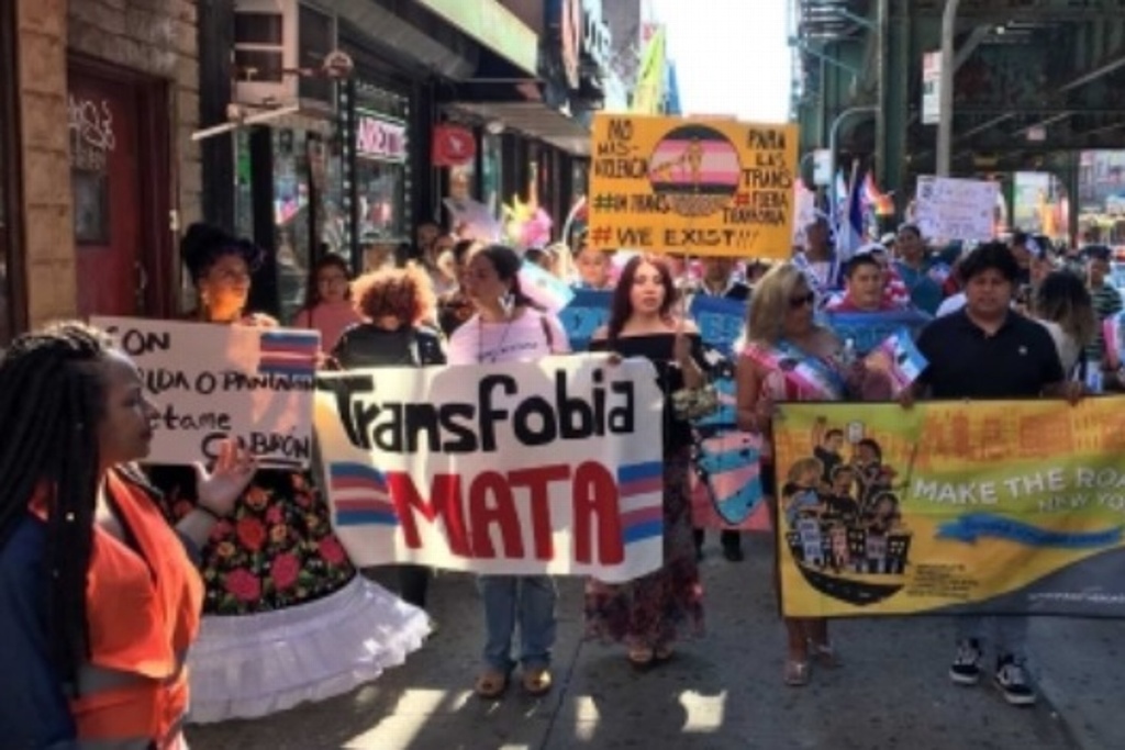 Imagen Brilla activismo de transgénero mexicana en Nueva York pese a desafíos