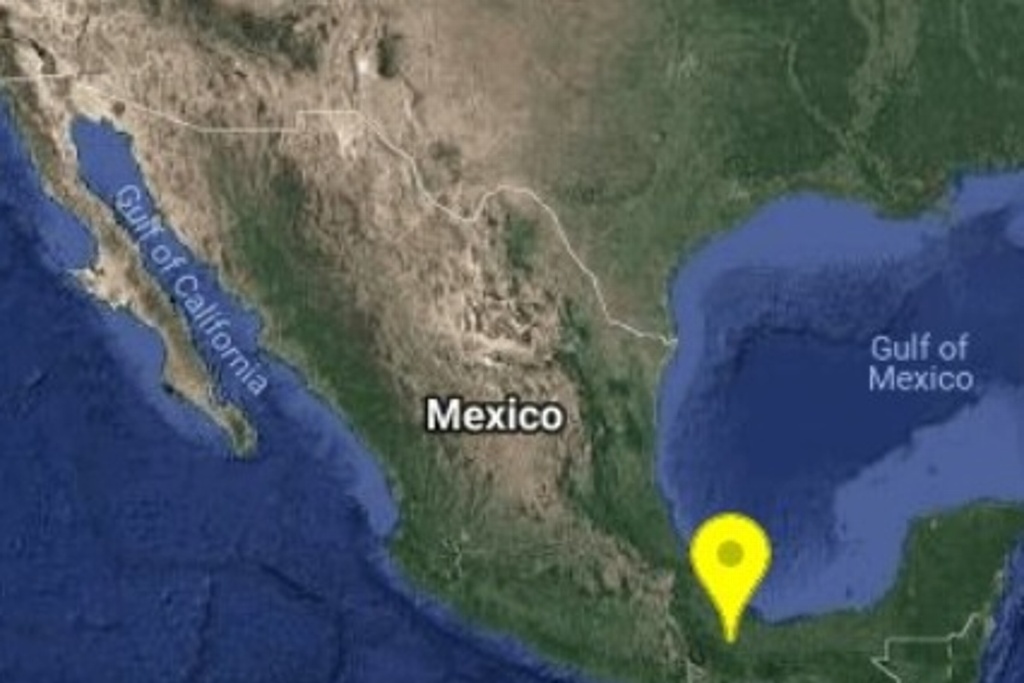 Imagen El sismo ocurrido al sur de Veracruz fue a más de 100 km de profundidad: SSN