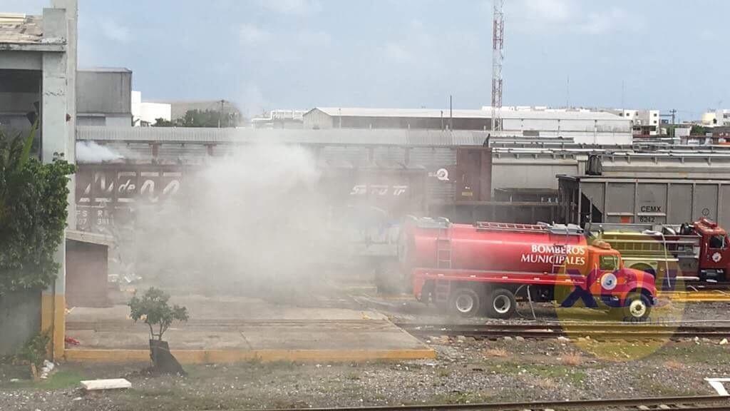 Imagen Se incendia vagón en Veracruz (+ video)