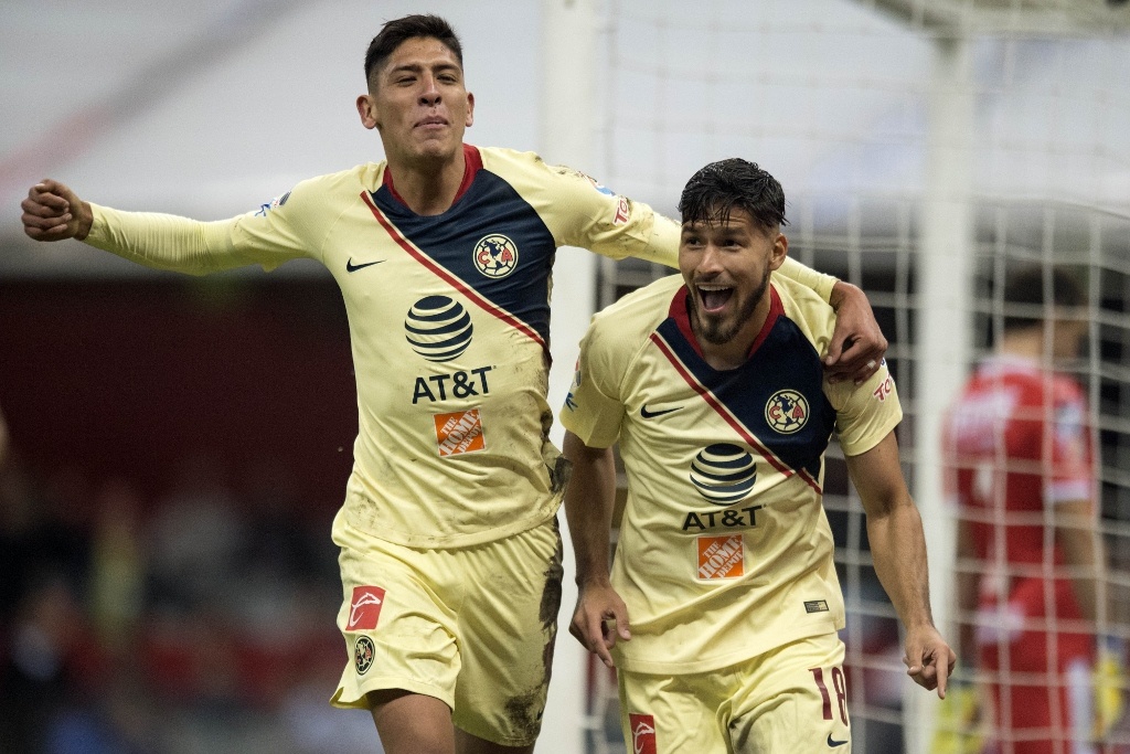 Imagen América golea en el Azteca al Monterrey