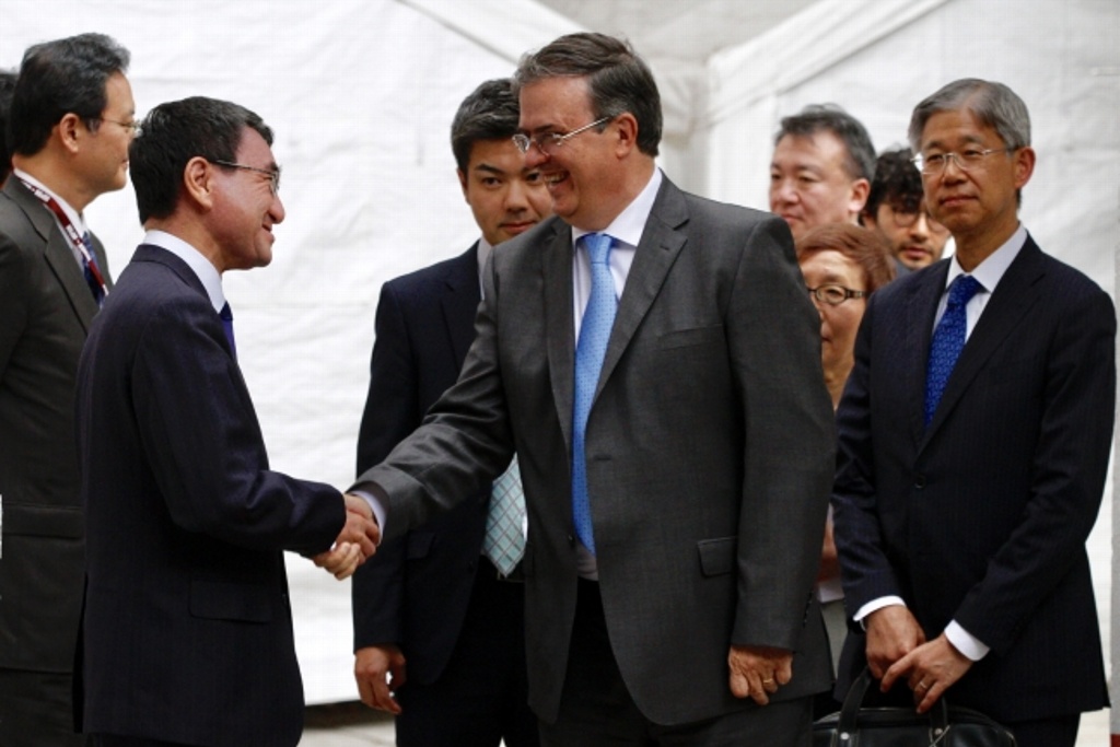 Imagen Japón, interesado en invertir en México tras renegociación del TLCAN: Ebrard 