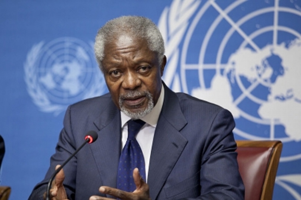 Imagen Muere Kofi Annan, ex secretario general de la ONU y Nobel de la Paz