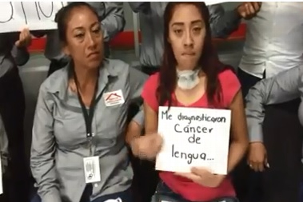 Imagen Estudiante de enfermería con cáncer de lengua pide apoyo para pagar tratamiento (+video)