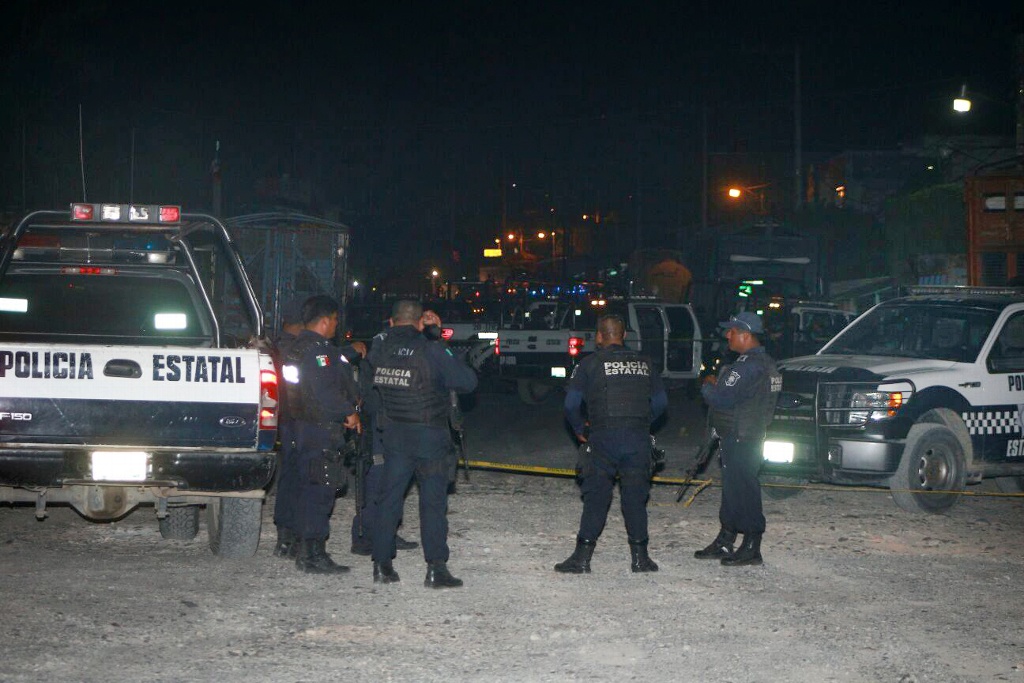 Imagen Enfrentamiento entre policías y presuntos delincuentes en Acayucan, Veracruz