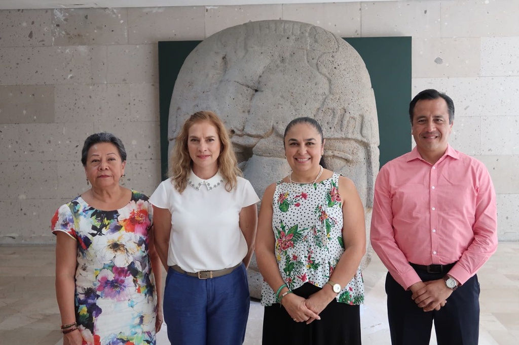 Imagen Beatriz Gutiérrez Müller visita museo de Xalapa; participará en los 500 años de Veracruz 