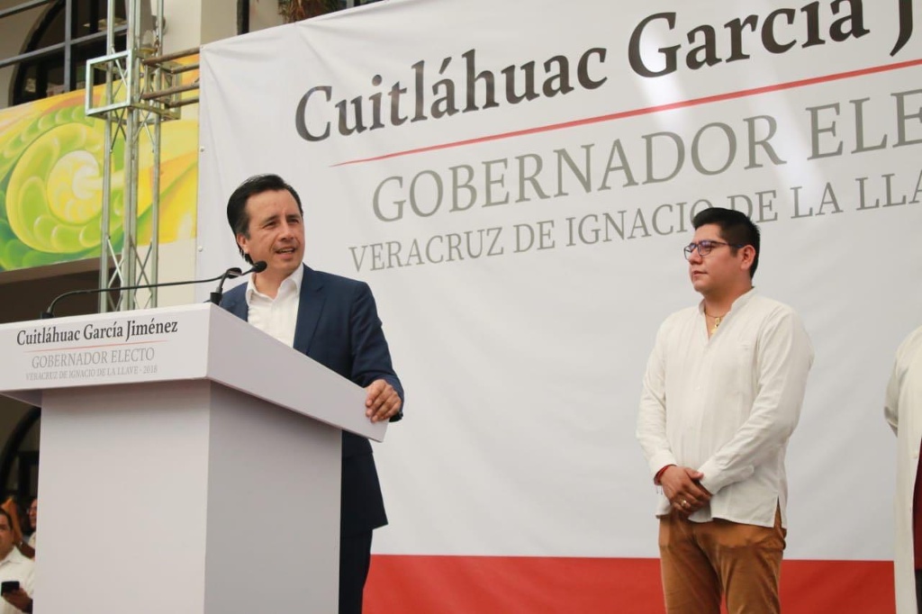 Imagen Cuitláhuac García nombra a Esteban Ramírez como Jefe de la Oficina del gobernador