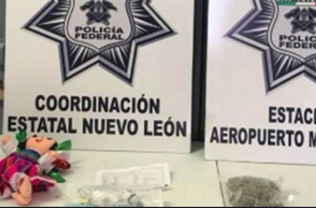 Imagen Asegura Policía Federal droga oculta en muñeca típica en Nuevo León 