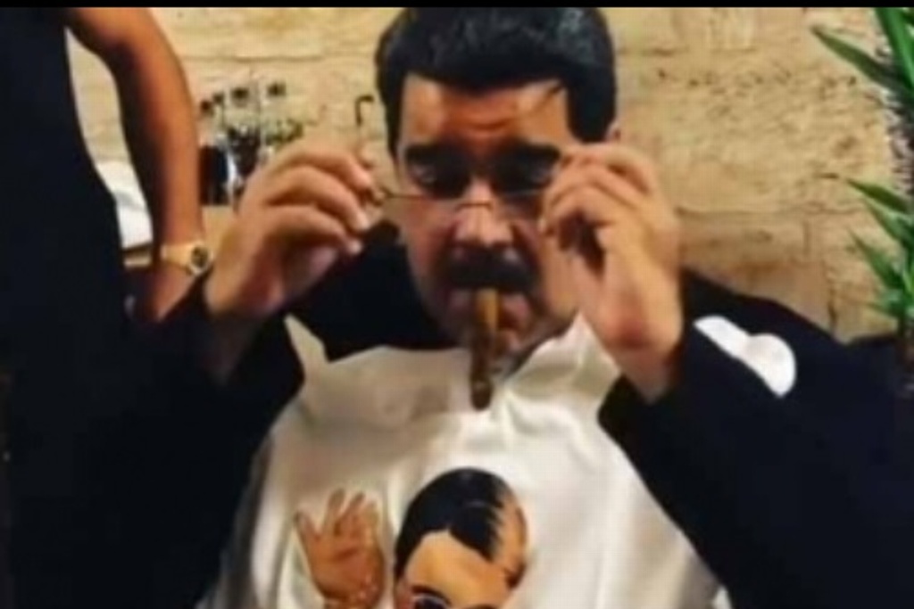 Imagen Indigna a Venezuela banquete de presidente Maduro y esposa en Estambul