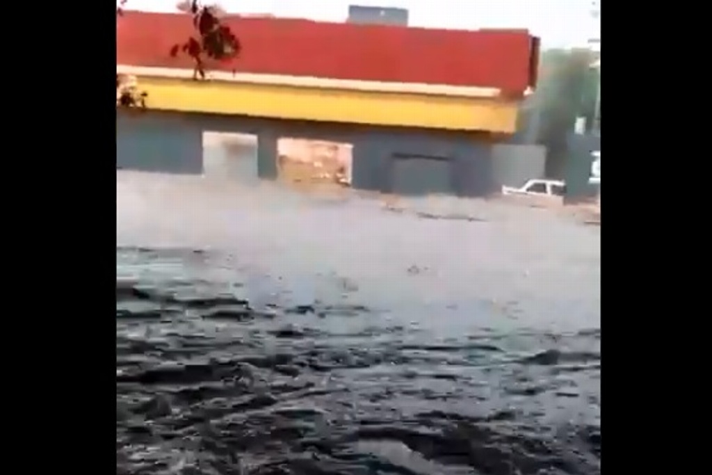 Imagen Impresionantes imágenes de inundaciones en Los Mochis (+Video)