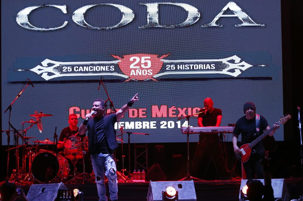Imagen Ofrece grupo Coda espectacular noche de rock en Veracruz (+fotos)