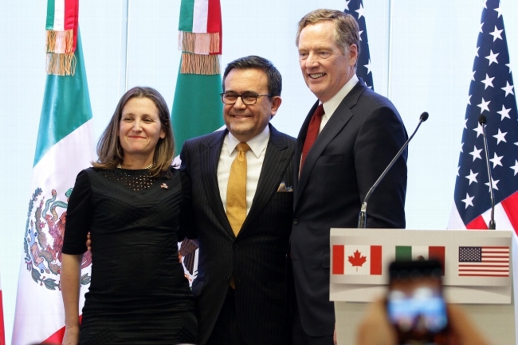 Imagen Logran acuerdo comercial México, Estados Unidos y Canadá 