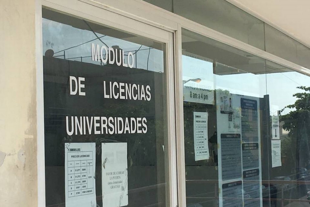Imagen Sin servicio módulos de licencia nuevamente en Veracruz, reportan usuarios