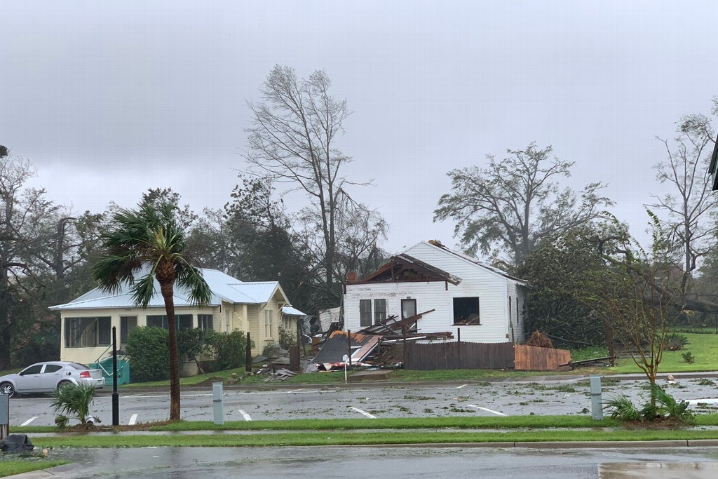 Imagen Inundaciones y casas afectadas por huracán Michael en Florida, EU (+Fotos y Vídeo)