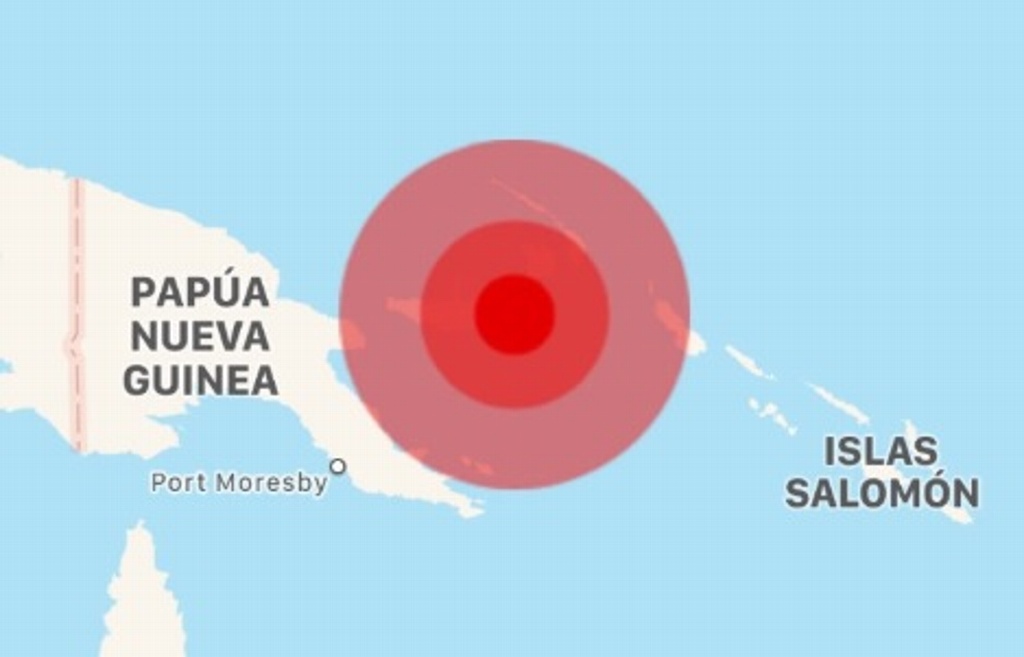 Imagen Sismo de magnitud 7.0 sacude Papúa Nueva Guinea