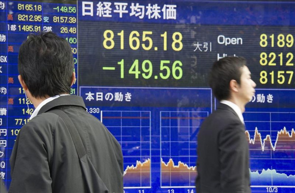 Imagen Bolsas de Asia Pacífico se desploman tras caída de Wall Street