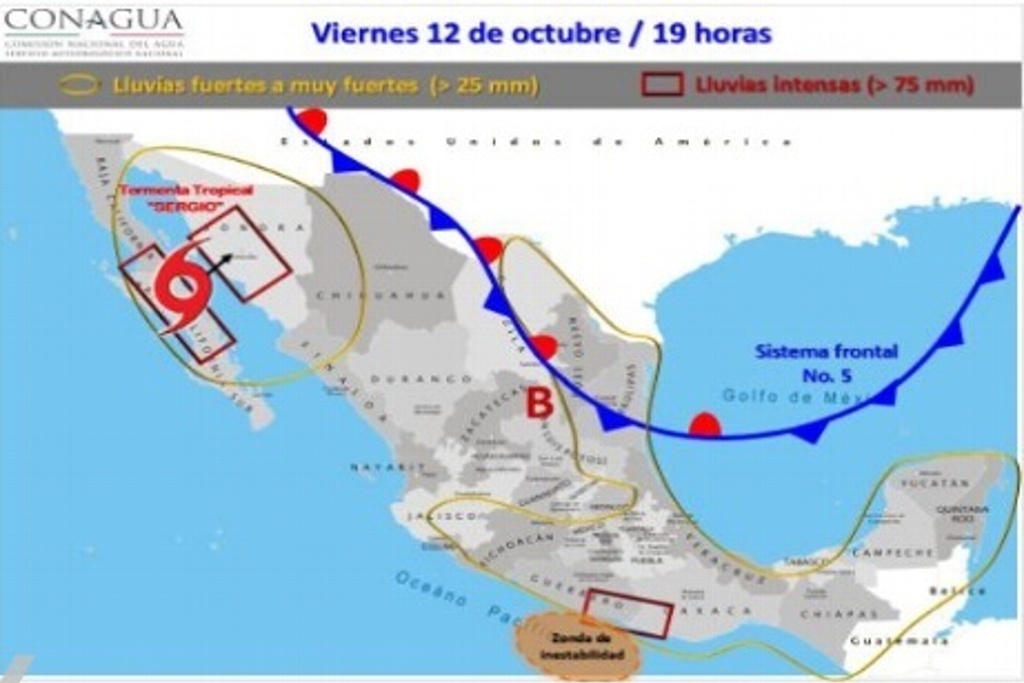 Imagen Evento de norte con rachas de 80 a 90 km/h para la próxima semana en Veracruz: Meteorólogos