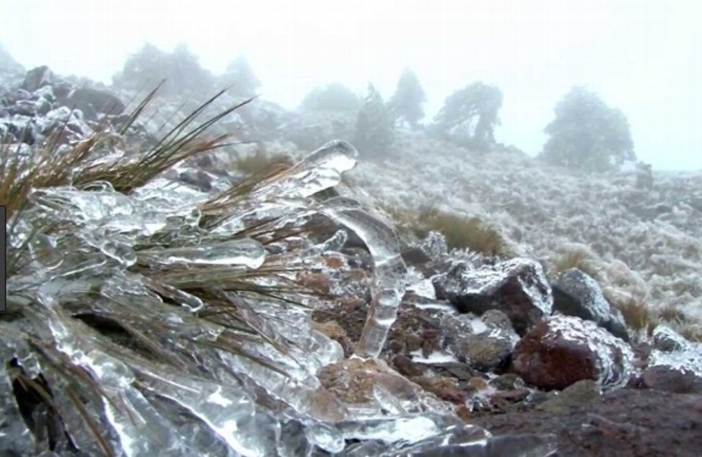 Imagen Prevén caída de nieve o agua nieve en Cofre de Perote y Pico de Orizaba 