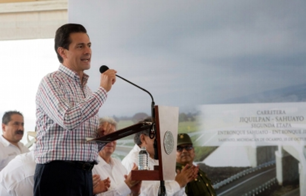 Imagen México demanda tener aeropuerto moderno y de largo plazo: Peña Nieto