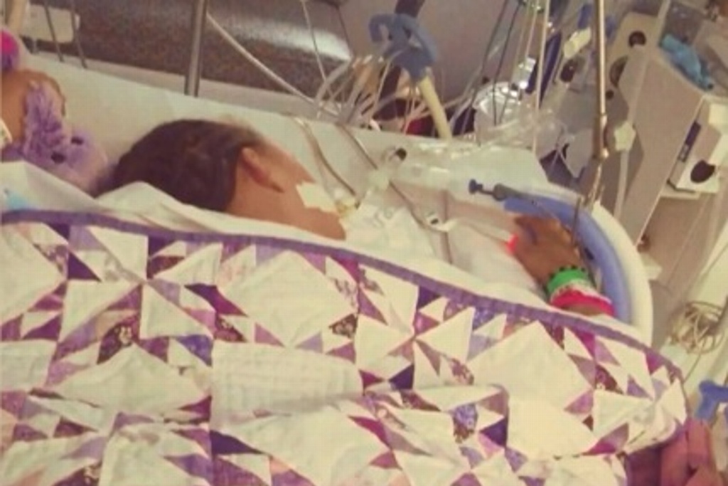 Imagen Madre de niña con muerte cerebral se niega a retirarle soporte vital
