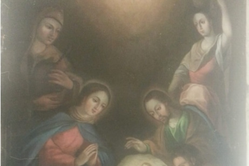 Imagen Recupera PGR pinturas consideradas monumentos históricos, robadas en iglesia de Perote, Veracruz (+Fotos)