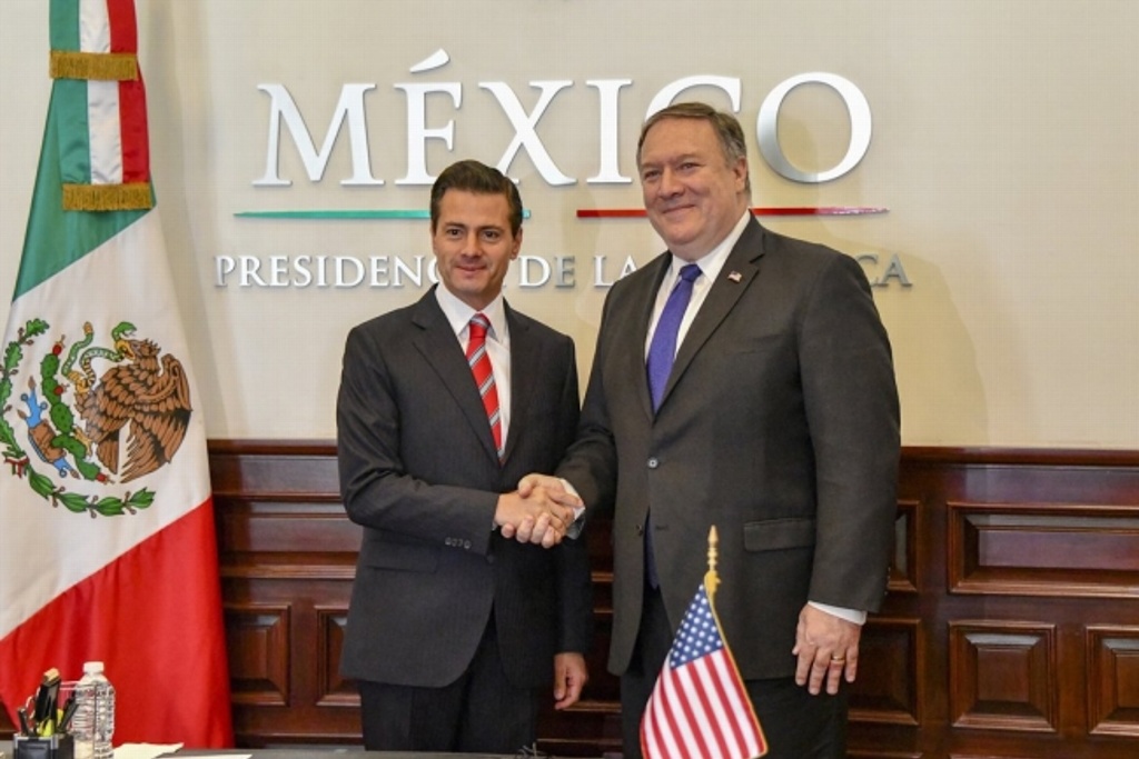 Imagen Nosotros definimos nuestra política migratoria, reitera Peña Nieto a EUA