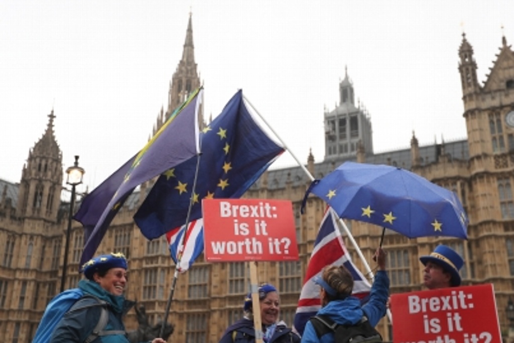 Imagen Miles de personas marchan por un segundo referendo sobre el Brexit