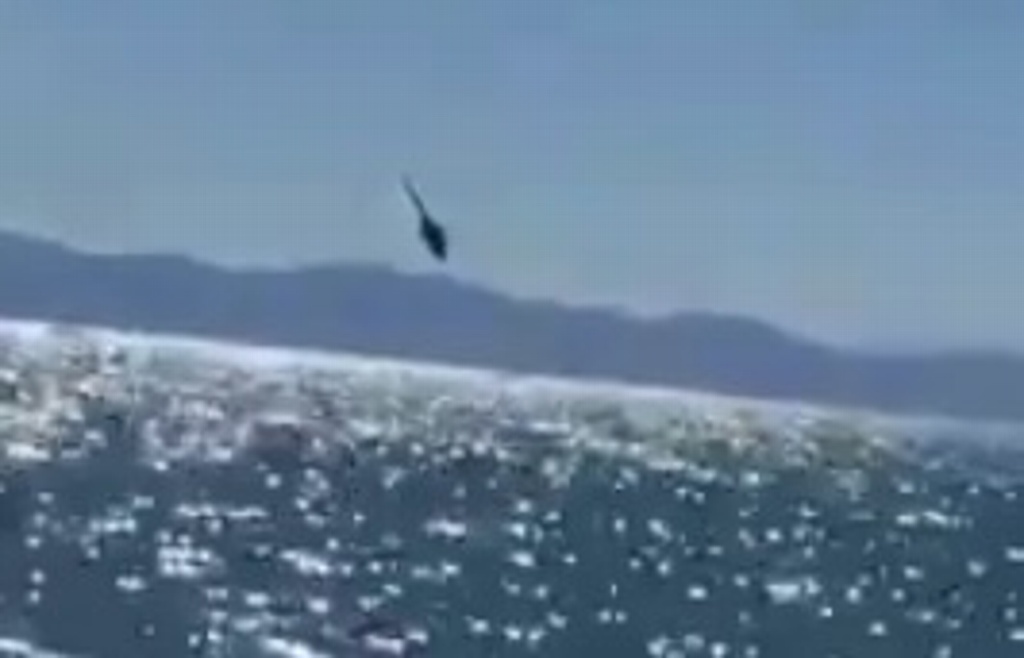 Imagen Cae helicóptero de la Semar en Baja California; hay 11 heridos y un desaparecido (+video)