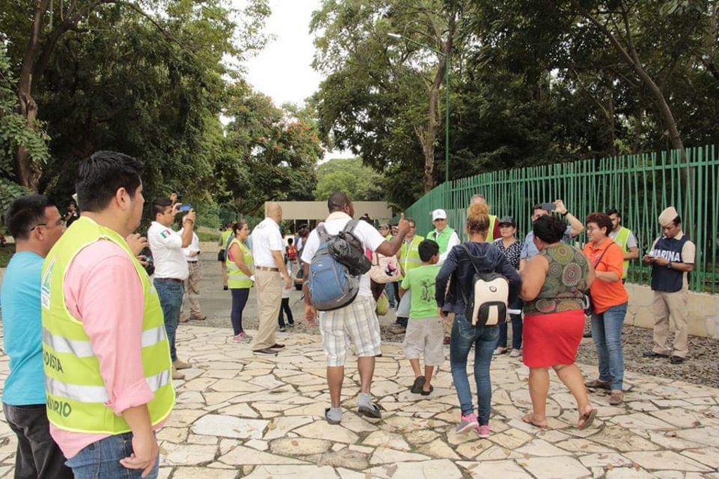 Imagen Migrantes hondureños comienzan a llegar a albergue en Tapachula, Chiapas  