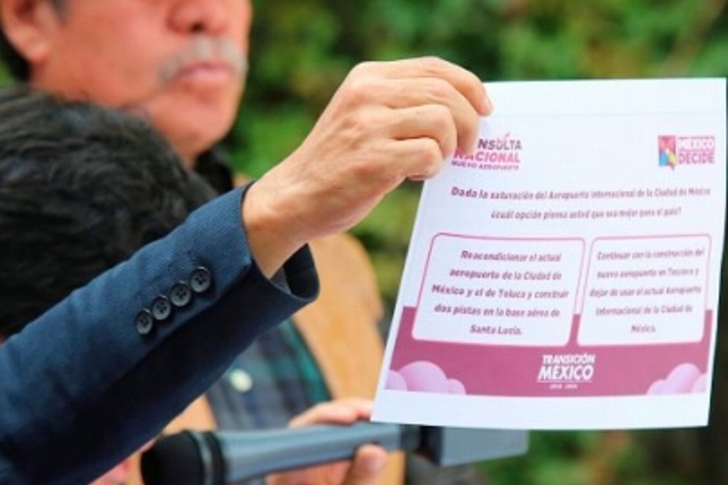 Imagen Dan a conocer las 12 mesas de votación para consulta de NAIM en Veracruz 