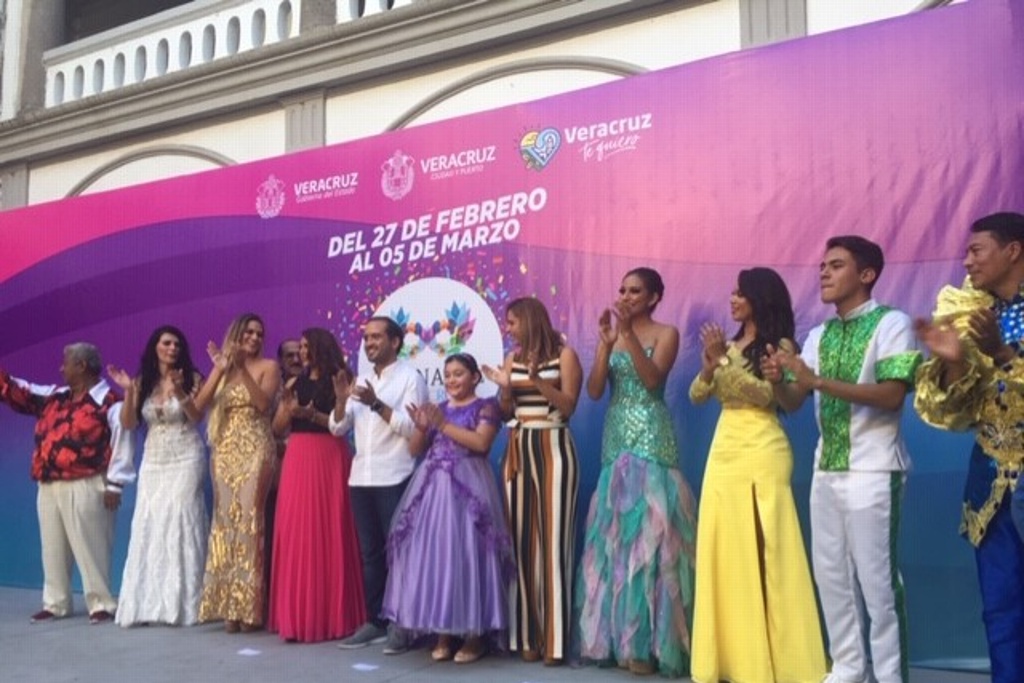 Imagen Presentan a candidatos para Reyes del Carnaval de Veracruz 2019 y arranca la contienda